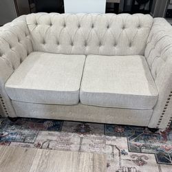 Love Seat And Couch 