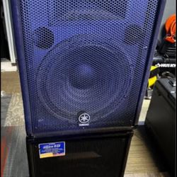 Yamaha BR 15” PA Speakers (Pair)