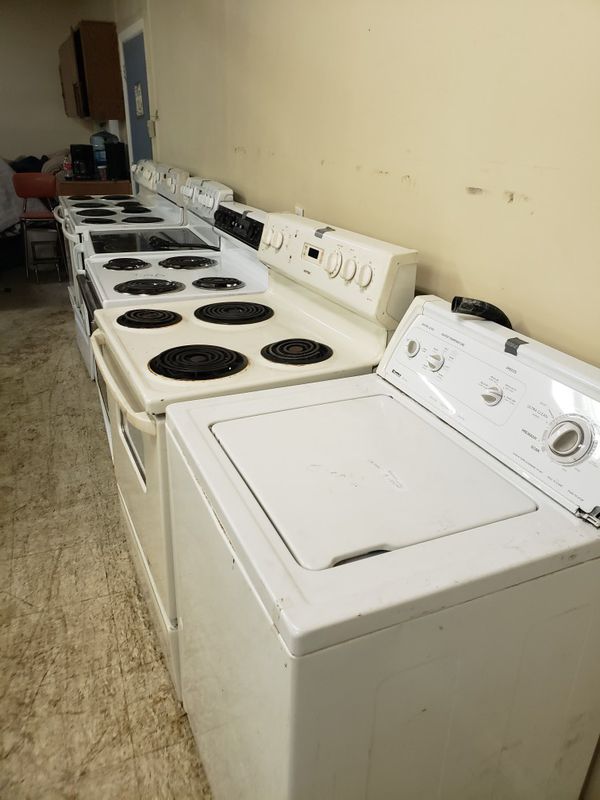 WASHERS DRYERS STOVES GAS AND ELECTRIC for Sale in Warren, OH - OfferUp