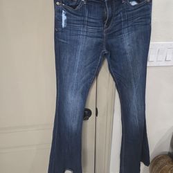 Express Bell Flare Nid Rise Size 6 