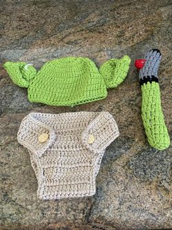 Infant Yoda Costume Outfit 
