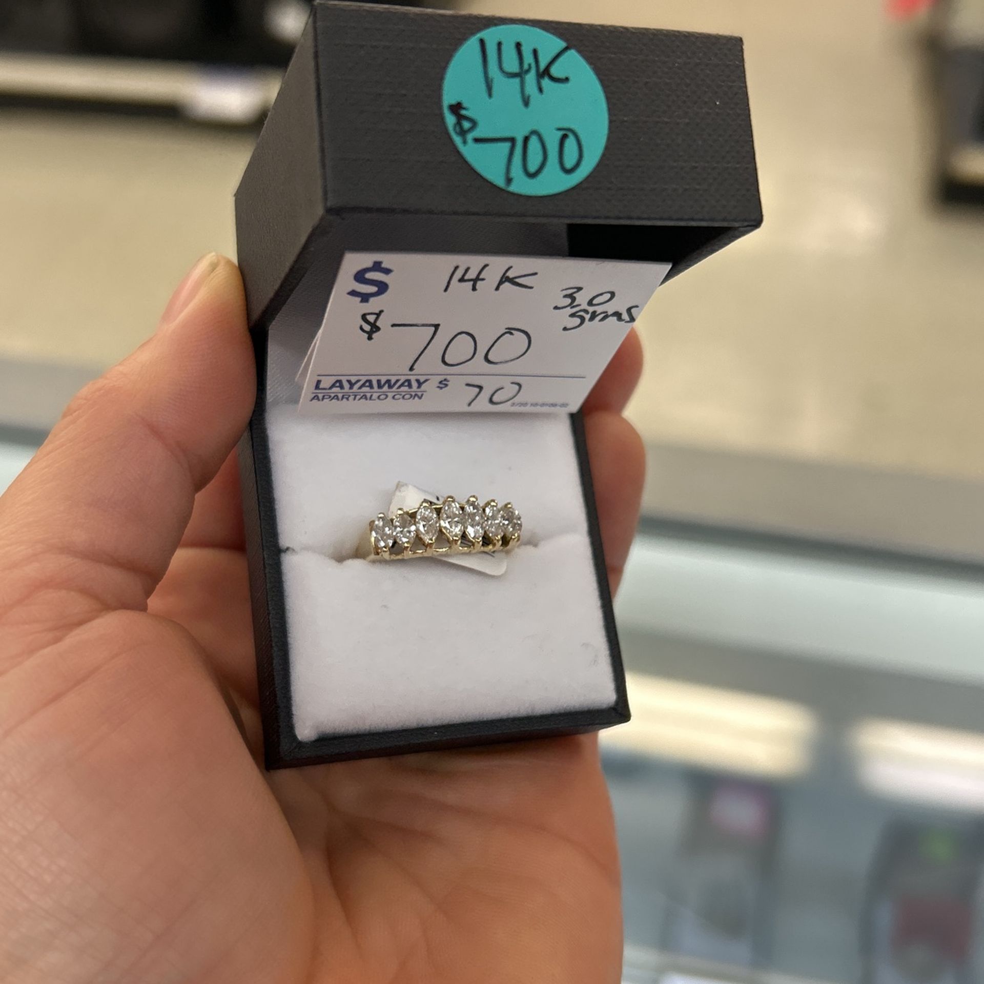 Fcp2344 14k Diamond Ring 