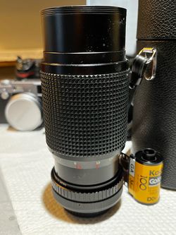 Vintage Telephoto 80 - 205mm Camera Lens Made in Japan