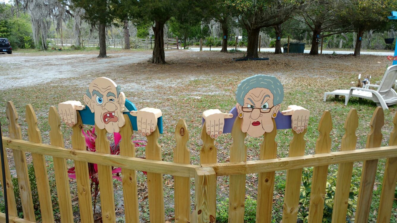 Fence peekers