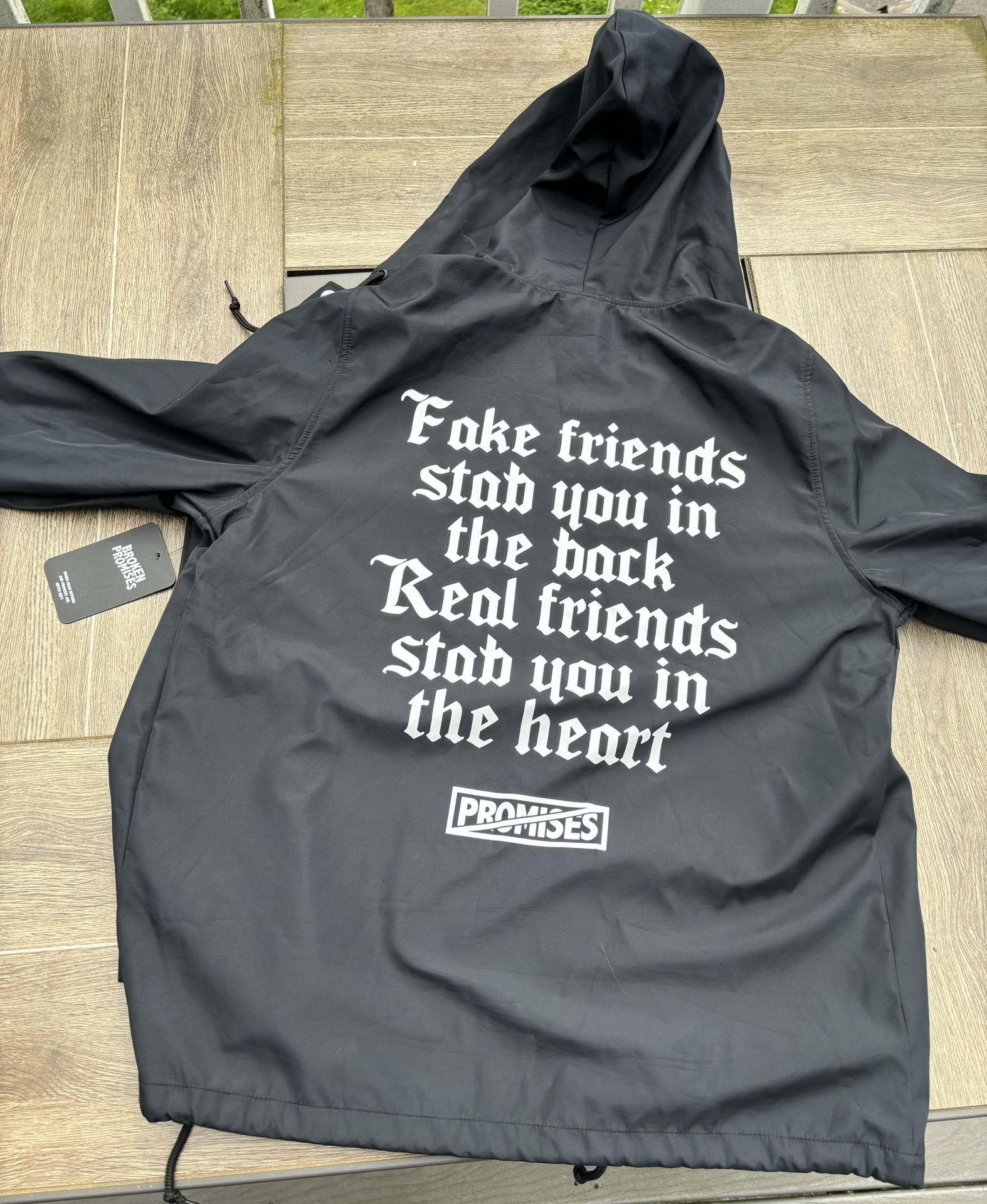Zumiez Jacket, Broken Promises