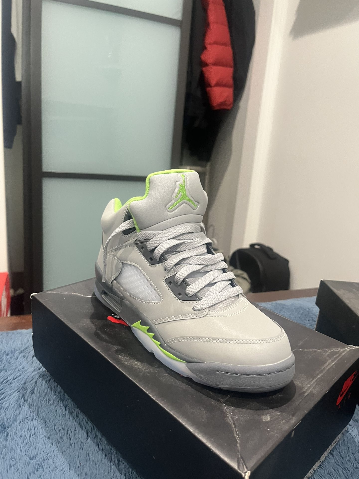 Air Jordan 5 Retro Green Bean 2020 Size 5.5