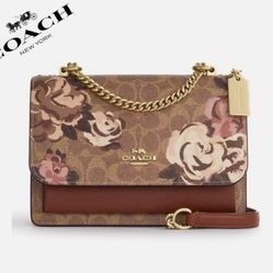 COACH Klare Crossbody Rose Print