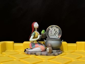 For Sale: Rare OOP Sally βNightmare Before Christmasβ Mini Wormβs Wort Soup Snow Globe from Disneyland