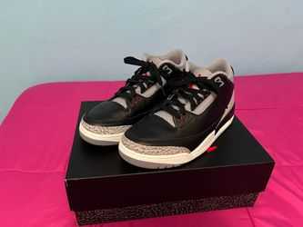 Jordan 3 black cement