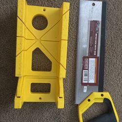 Miter Box with Saw – Hand Tool Set