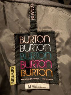 Women's Burton Snowboard Jacket with Dryride