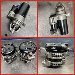 STARTERS ALTERNATORS