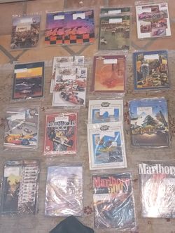 Indianapolis 500 & Marlboro Programs asstd years $20 each