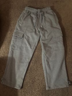 grey pro club sweats