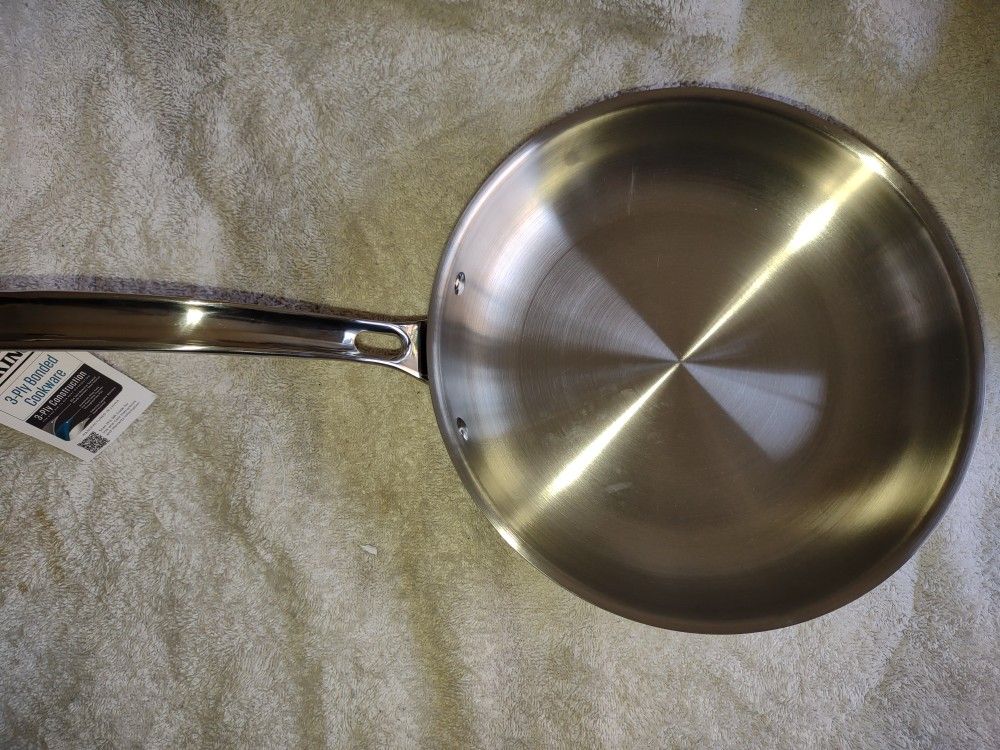 The LAST pan You'll Ever Buy! BRAND NEW STAINLESS STEEL Pan,