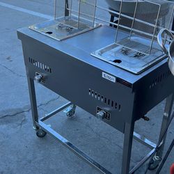 Stainless Fryer New In Box Fryer For Gas