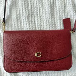 Coach Fold over Crossbody Bag 