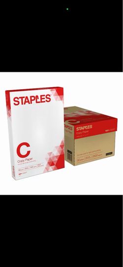 Tabloid Staples Paper