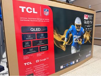 Empty 85” TV Box