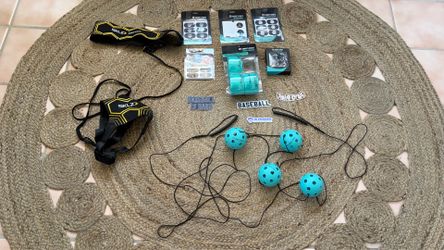 Collection Of Baseball and Soccer  Training Aids And Merchandise