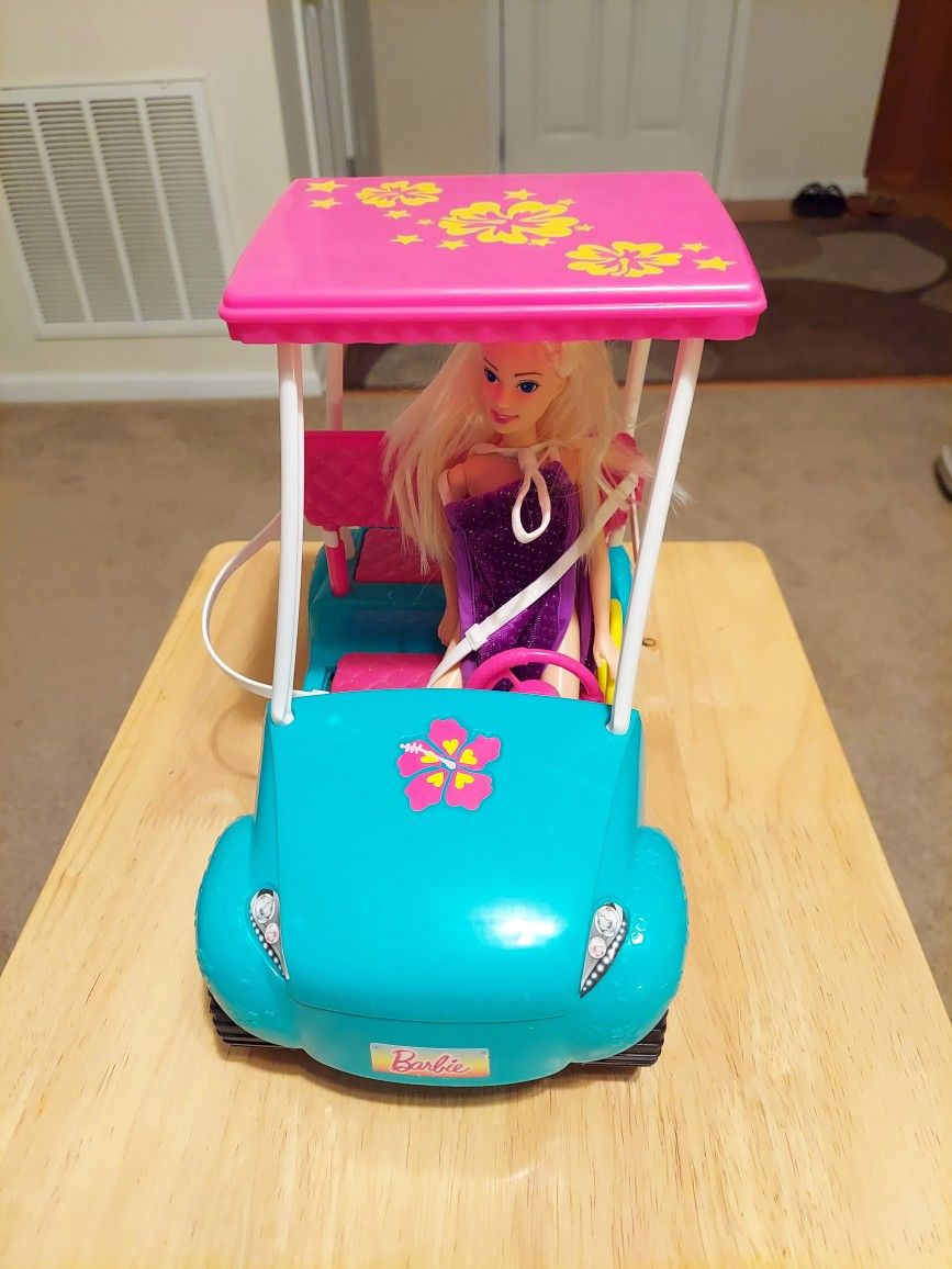 Barbie & Golf Cart