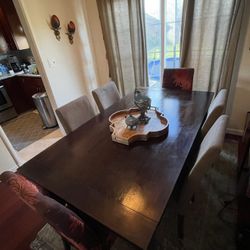 Dining Table With 6 Chairs 