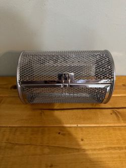 Stainless Steel Rotisserie Mesh Basket