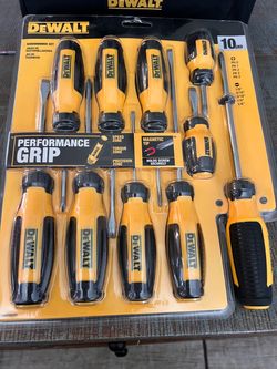 Dewalt screwdriver set 10 pc.