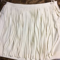 Fringe Mini Skirt Size M