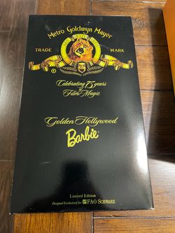 Barbie MGM  Golden Hollywood Barbie Limited Edition Designed Exclusively for FAO Schwarz