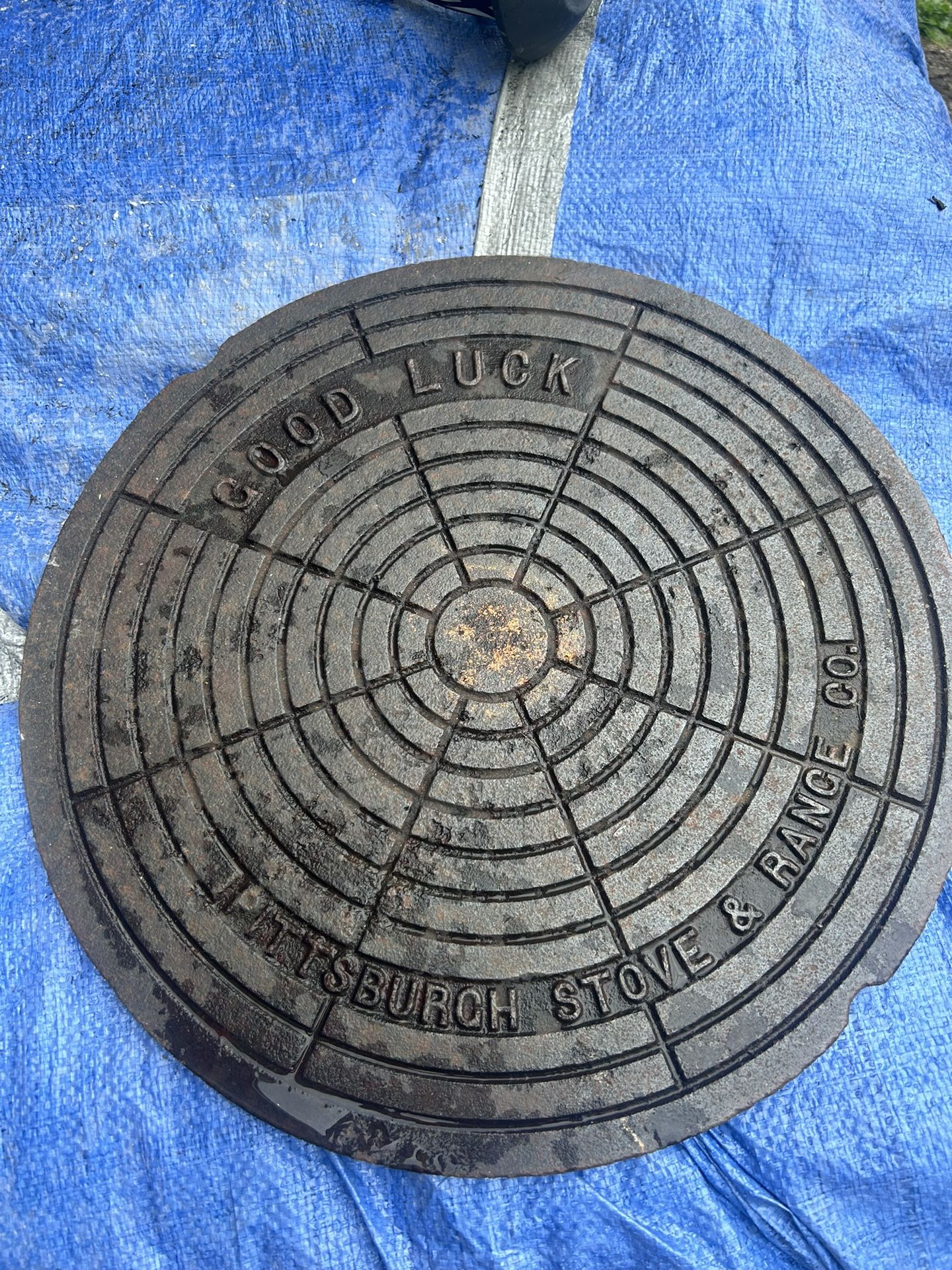 Vintage Manhole Cover 