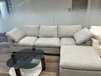 🛑SALE!! GREY CLOUD 4pc SECTIONAL COUCH