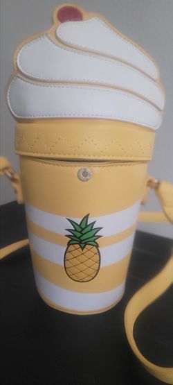 TWO (2) Cakeworthy Piña Pineapple Satchel