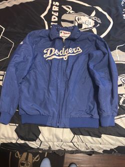 Chamarra Dodgers XL de joven de adulto como un M Majestic