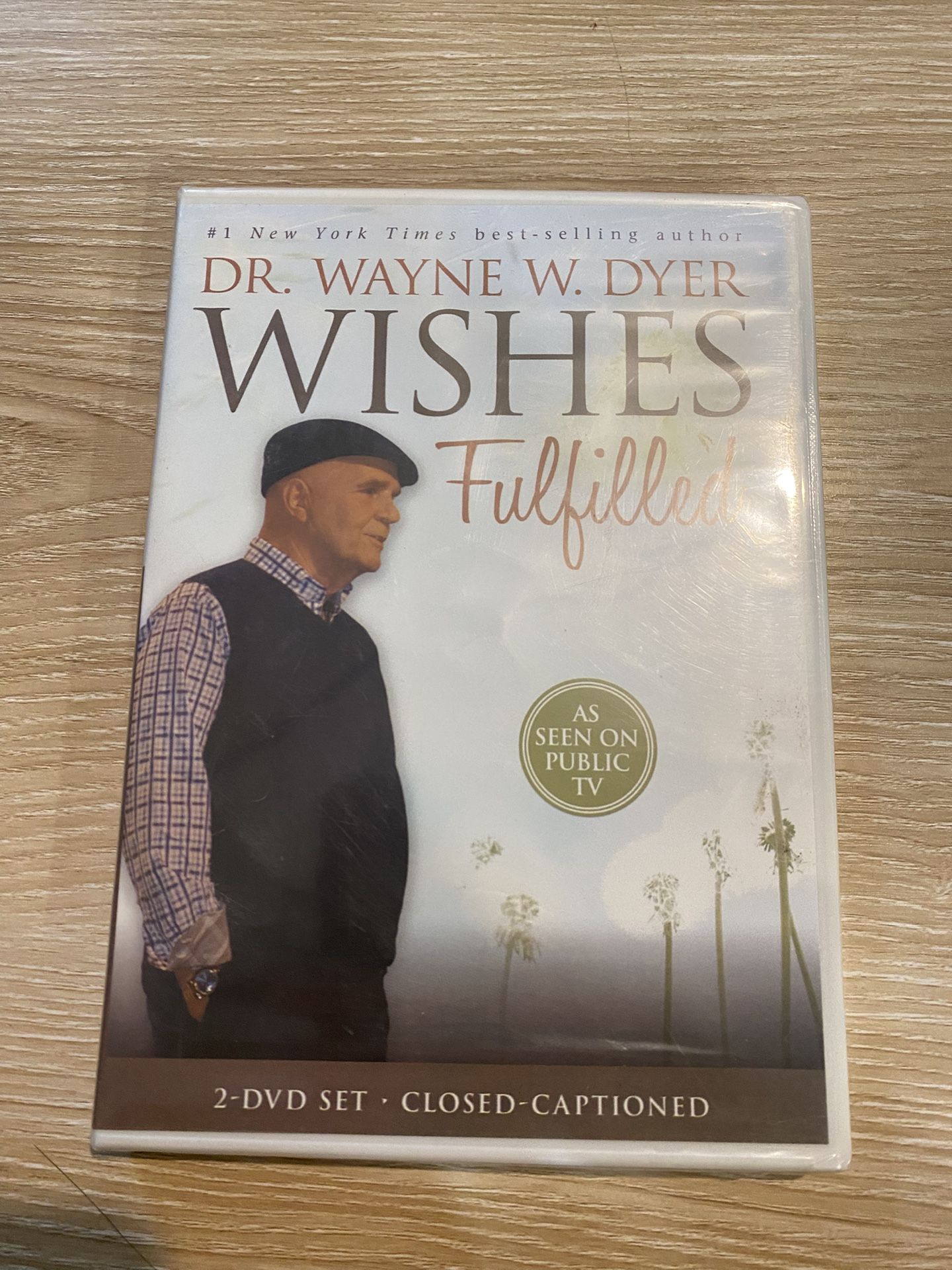 Dr. Wayne W. Dyer, Wishes Fulfilled 2 DVD SET, Closed Captioned, Factory sealed, NEW !!