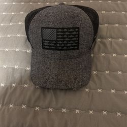 Columbia PFG AMERICAN FLAG FISH HAT 