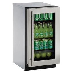 U-Line 2218RGLS-00B Undercounter Refrigerator