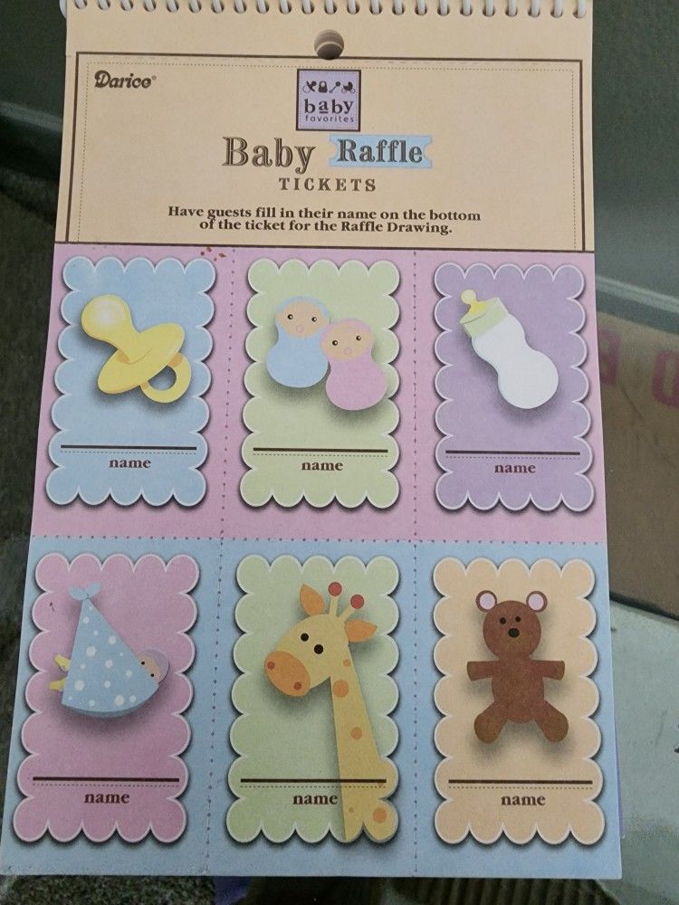 Baby Showwr Raffle Tickets (Free)