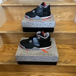 Jordan 4 Retro - BRED - GS / Gradeschool
