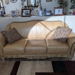 Leather Couch 