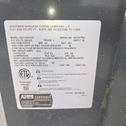 4 Ton Goodman Heat Pump System 