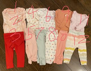 Cloud Island , Juice Couture, (6-9m) 12 Pieces 