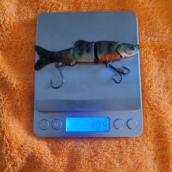 Hand Painted 🎨 Yellow Perch Swim bait 