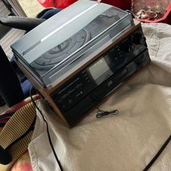 Turntable Cd Radio System 