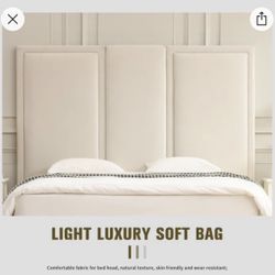 [Must Go] King Headboard Only (No Bed Frame Included) 