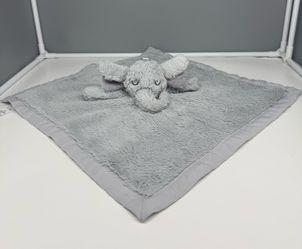 Baby Baby Brand Gray Elephant Plush Lovey Security Blanket