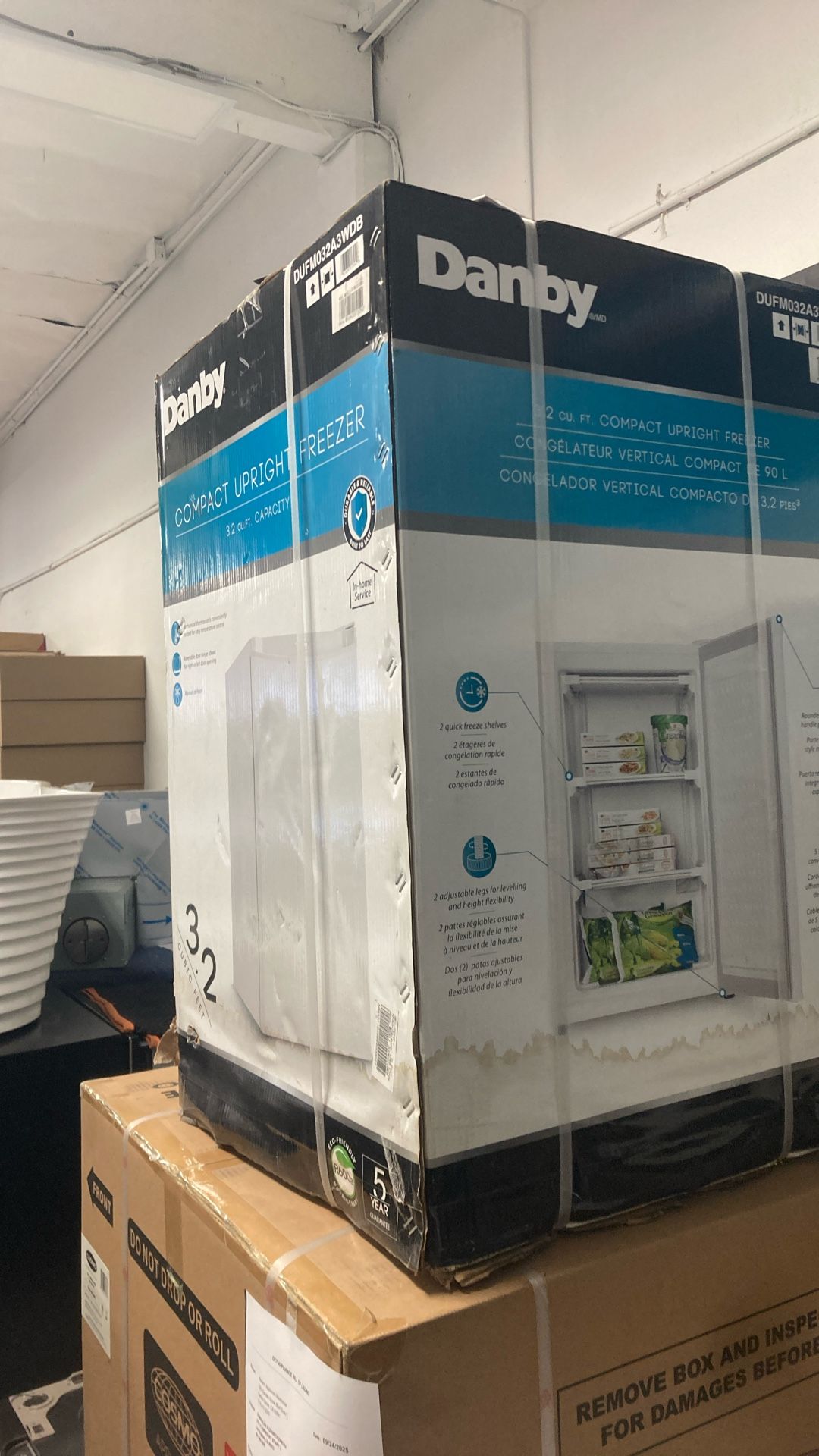 Compact Upright Freezer 