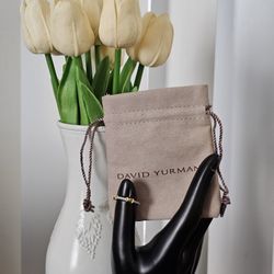 14k White Gold Plated 2 Tone Ring Size  7 - 7.5