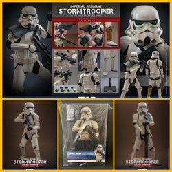 1/6 Hot Toys Star Wars Imperial Remnant Stormtrooper Deluxe MMS837 figure