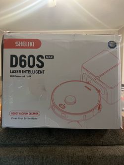 Sheliki Robot Vacuum Mop with Auto-Emptying station